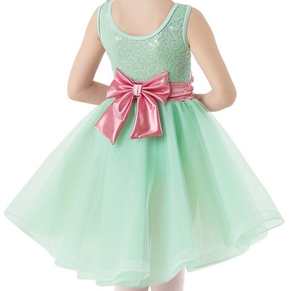 Weissman Green & Pink Ballet Dance Costume - Picture 2 of 6